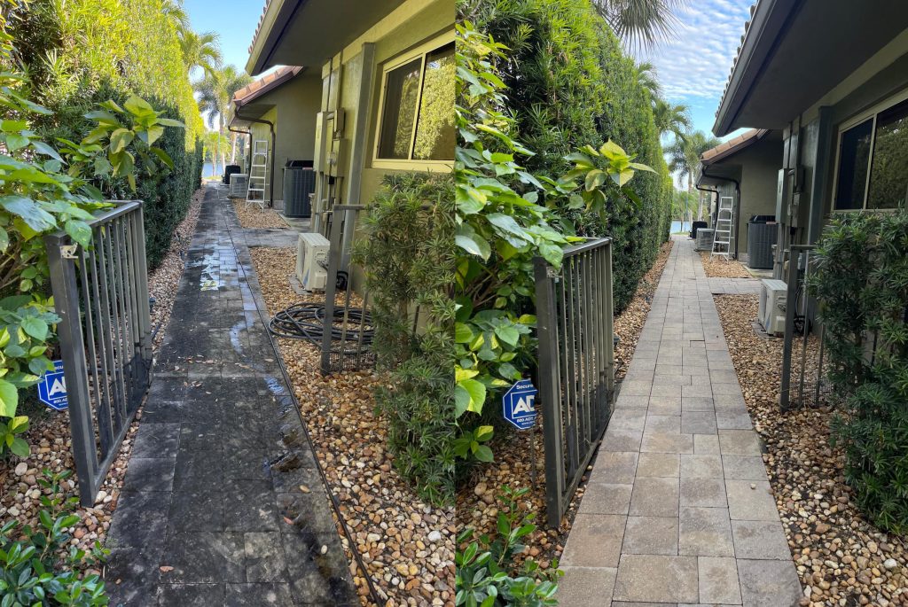 PRESSURE CLEANING WALK WAY FL