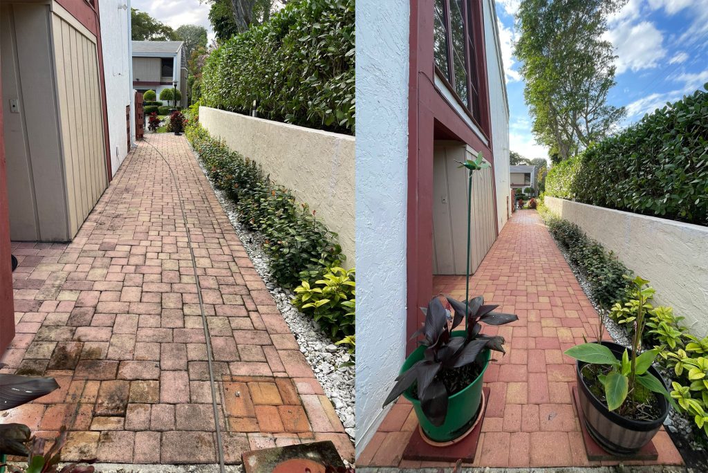 PRESSURE WASHING WALK WAY FL